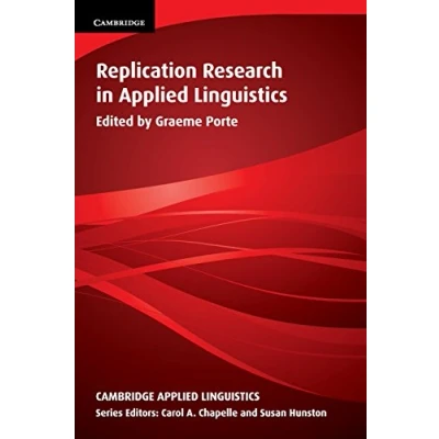 Abbildung von Replication Research in Applied Linguistics (Cambridge Series)