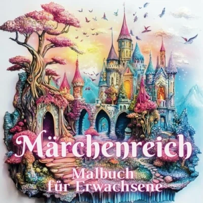 Abbildung von Märchenreich Malbuch für Erwachsene: Ausmalbuch mit 50 Motiven mehr Achtsamkeit und Stressabbau
