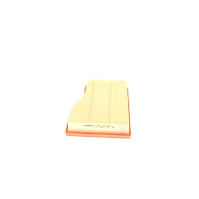 Abbildung von BOSCH F 026 400 593 Luftfilter 46,5 186,3 256,7 Filtereinsatz MERCEDES BENZ: B Klasse, A CLA Shooting Brake