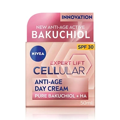 Abbildung von NIVEA Cellular Expert Lift Anti Age Tagescreme 50ml, Faltencreme mit reinem Bakuchiol und zwei Arten Hyaluronsäure, für Frauen, Aging Gesichtscreme