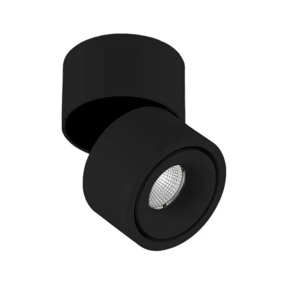 Abbildung von Arcchio LED Deckenstrahler Rotari, 6,1W, 1 flammig, schwarz