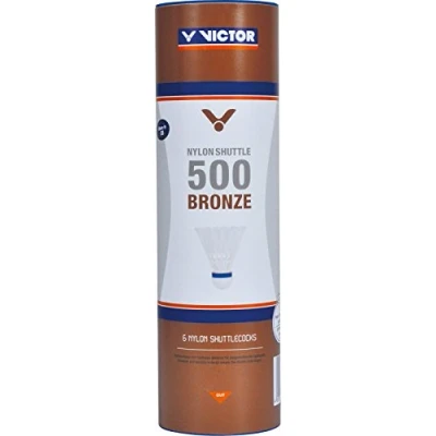Abbildung von VICTOR Federball 6x Shuttle 500 weiß