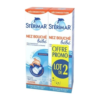 Abbildung von Sterérimar Nase Bouché Bébé 2 x 100 ml