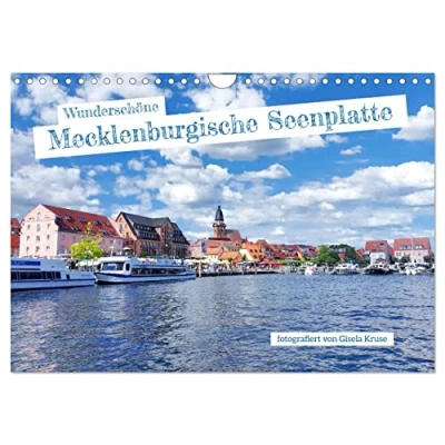 Abbildung von Wunderschöne Mecklenburgische Seenplatte (Wandkalender 2025 DIN A4 quer), CALVENDO Monatskalender