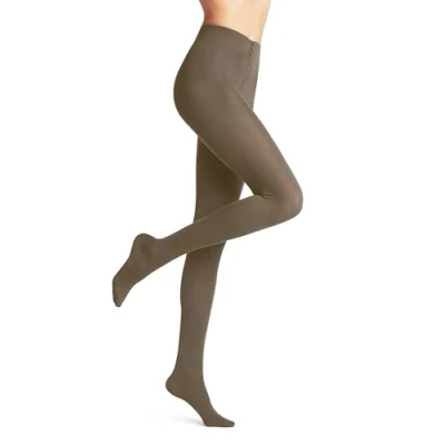 Abbildung von Falke SOFT Strumpfhose, Damen, Größe: Large, Shitake