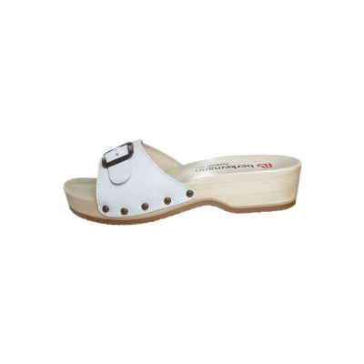 Abbildung von Berkemann Hamburg Pantolette hoch, Größe: 40 2/3, Weiß Schuhe