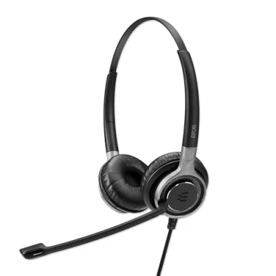 Abbildung von EPOS Impact SC 665 USB Professionelles beidseitiges Headset mit 3,5mm Klinkenanschluss und abnehmbarem Kabel, Microsoft Teams Zertifiziert