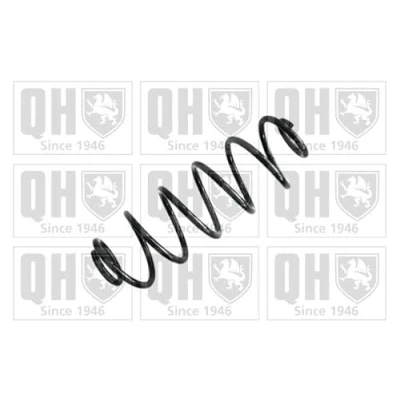 Abbildung von QUINTON HAZELL QCS8186 Fahrwerksfeder Hinterachse Schraubenfeder mit konstantem Drahtdurchmesser orange (2x), grün CITROËN: C3 Picasso