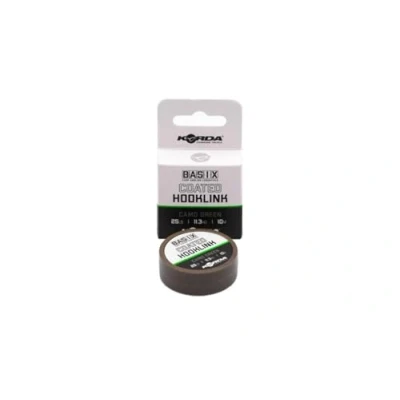 Abbildung von Korda Basix Coated Hooklink 18lb/8,2kg (10m) Karpfen Vorfachmaterial