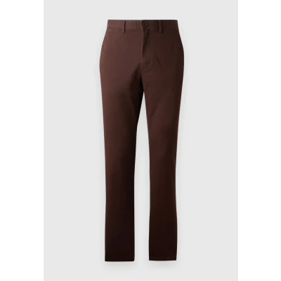 Abbildung von Tommy Hilfiger Herren Chino Hose Core Denton Essential Twill Straight Fit, Braun (Dark Brown), 36W/38L