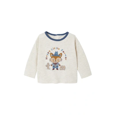 Abbildung von Baby Shirt mit Fuchs Print