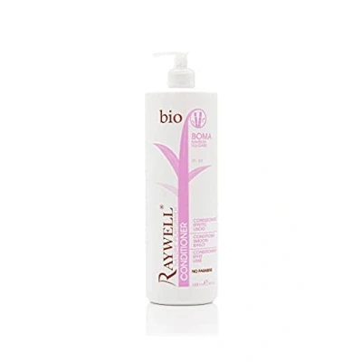 Abbildung von Raywell bio BOMA Haarspülung/Conditioner mit pflanzlichen Extrakten und Ölen 1 Liter Made in Italien