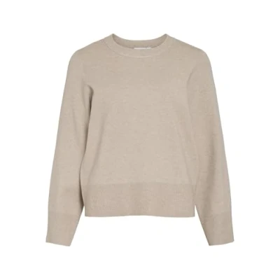 Abbildung von VILA Vicassie Strickpullover, Damen, Größe: Small, Natural