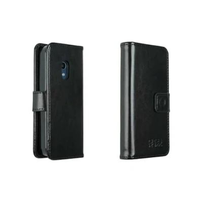 Abbildung von caseroxx Handy Hülle Tasche kompatibel mit Nokia 225 4G (2024) Bookstyle Case Wallet in schwarz