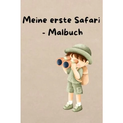 Abbildung von Meine erste Safari: Malbuch für Kinder ab 2 Jahren
