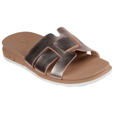 Abbildung von Skechers Pantolette flach, Damen, Größe: 40, Rosé goud Schuhe