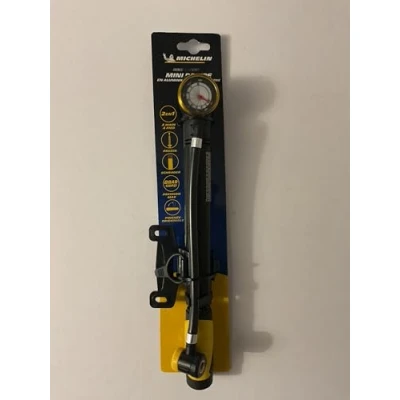 Abbildung von MICHELIN Pompe À Manomètre (Cycle) Mini Manometer Pumpe für Erwachsene, Unisex, Mehrfarbig, Einheitsgröße