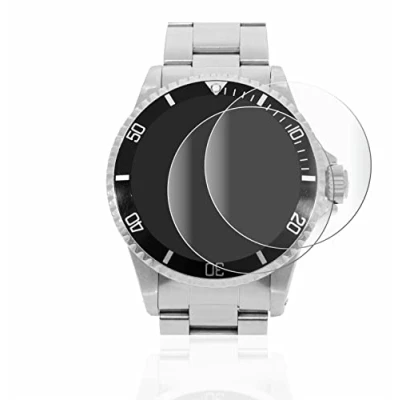 Abbildung von BROTECT 2 Stück Full Cover Schutzfolie für Rolex Submariner (no date) Screen Displayschutz Folie [3D Curved, Anti Fingerprint, Kristall Klar]