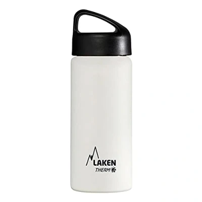 Abbildung von Laken Unisex Erwachsene Thermoskanne TA5B Thermoskanne, Weiß, 18/8 0.5L