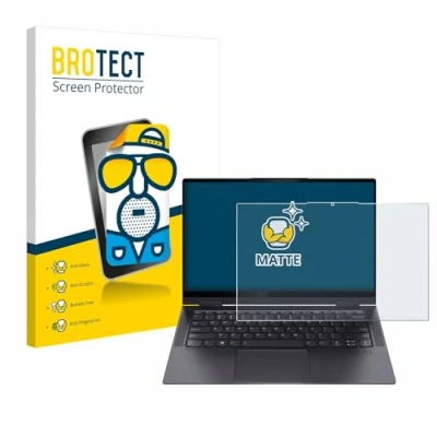 Abbildung von BROTECT Entspiegelungs Schutzfolie für Lenovo Yoga 7i 14&quot; 16:9 Matte Displayschutz Folie, Anti Reflex, Fingerprint