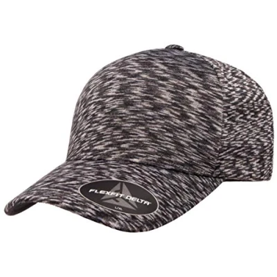Abbildung von Flexfit Delta Seamless Unipanel Cap, Melange Black, S/M