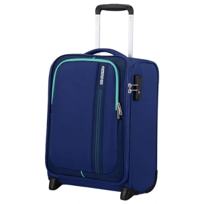 Abbildung von American Tourister Sea Seeker Upright Underseater Tsa 45 Combat Navy Koffer mit 2 Rollen Weichgepäck