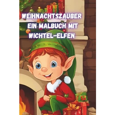 Abbildung von Weihnachtszauber Ein Malbuch mit Wichtel Elfen: Jürgen Arnold