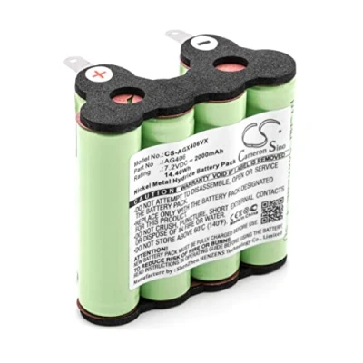 Abbildung von vhbw NiMH Akku 2000mAh (7.2V) kompatibel mit Staubsauger Home Cleaner Heimroboter AEG/Electrolux AG406, ZB4106WD