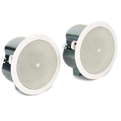 Abbildung von JBL Professional C24CT MicroPlus 11,4 cm Deckenlautsprecher, Weiß, paarweise verkauft