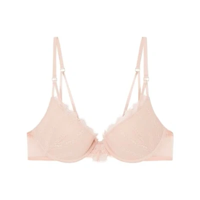Abbildung von Women&#039;secret Damen Gorgeous Spitze, hautfarben Push Up BH, Light Nude, 90C