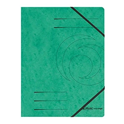 Abbildung von Herlitz 972471 Eckspanner A4 aus Quality Karton, grün