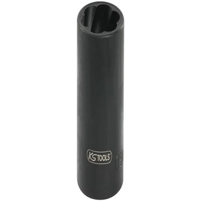 Abbildung von KS TOOLS 913.1250 Kraft Stecknuss 50 20,0 12,5 (1/2&quot;) Spiralantrieb