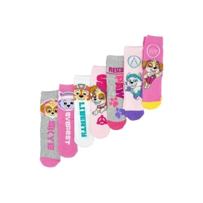 Abbildung von Paw Patrol 7 PACK Socken für Kinder, Größe: 27 30, Mehrfarbig