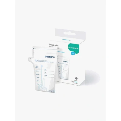 Abbildung von Babyono Muttermilchbeutel mit Wärmeindikator, 30er Pack