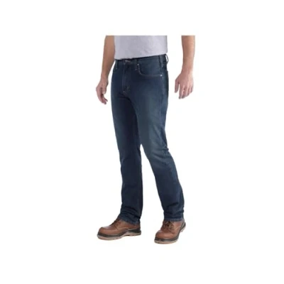 Abbildung von Carhartt, Herren, Rugged Flex® Jeans mit 5 Taschen, gerader Passform und schmal zulaufendem Bein, Superior, W32/L30
