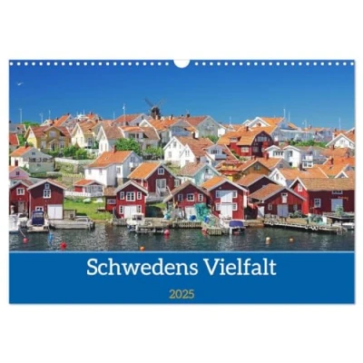 Abbildung von Schwedens Vielfalt (Wandkalender 2025 DIN A3 quer), CALVENDO Monatskalender