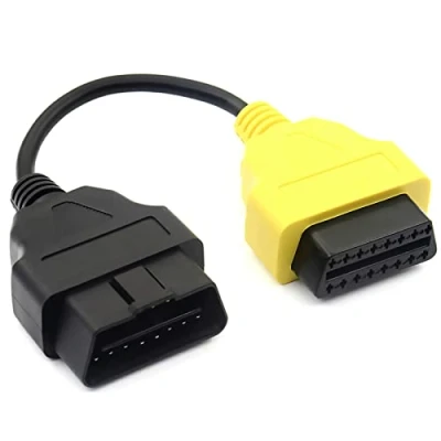 Abbildung von Alchiauto Multi Scan OBD2 ECU Yellow a3 Adapter Diagnostic Cable Fit for Fi at ECUScan