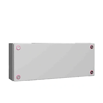 Abbildung von Rittal KX Stahl Gehäuse Terminal Box RAL7035 Außenmaß 500 x 200 120mm IP66