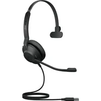 Abbildung von Jabra Evolve2 30 SE Kabelgebundenes Mono Headset Mit Geräuschunterdrückung und 2 Mikrofon Technologie inkl. USB A Kabel allen führenden Unified Communications Plattformen nutzbar Schwarz