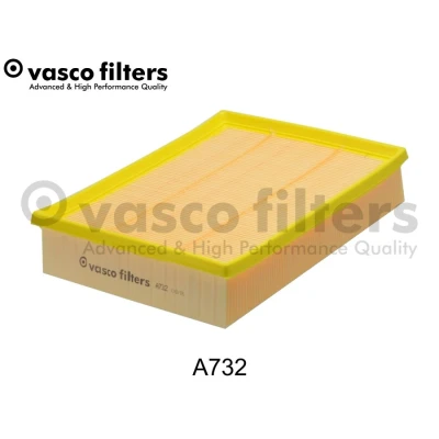 Abbildung von DAVID VASCO A732 Luftfilter 58 218 277 rechteckig Filtereinsatz VOLKSWAGEN: Transporter 4 Bus, Kastenwagen