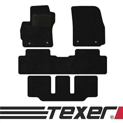 Abbildung von CARMAT TEXER Textil Fußmatten Passend für Mazda 5 I Bj. 2005 2010 Basic