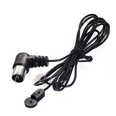 Abbildung von Eightwood FM Antenne 75ohm Unbal F Adapter Signal für Yamaha JVC Sony Bose Sherwood Pioneer Oenon Onkyo Audio MEHRWEG
