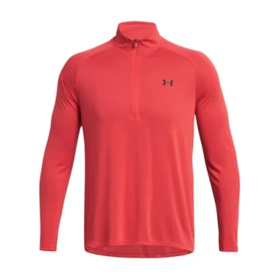 Abbildung von Under Armour Langarmshirt, Herren, Größe: XS, Red solstice/black