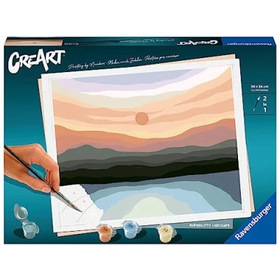 Abbildung von Ravensburger CreArt Malen nach Zahlen 23515 Minimalistische Landschaft ab 12 Jahren