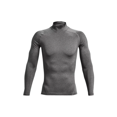 Abbildung von Under Armour Langarm HG Compression MOCK Unterhemd/shirt, Herren, Größe: XS, Grau