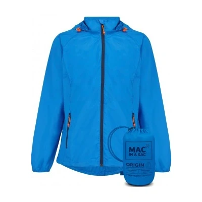 Abbildung von Blaue (ocean blue) leichtgewichtige Regenjacke von Mac in a Sac