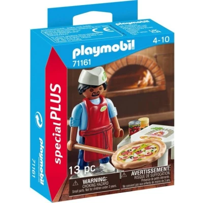 Abbildung von Playmobil® Konstruktions Spielset Pizzabäcker (71161), Special Plus, Made in Europe