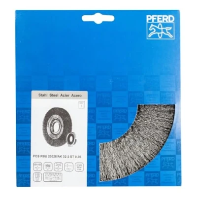 Abbildung von PFERD 43701259 Bürstenscheibe, Bohrmaschine 3400 1/min 200mm