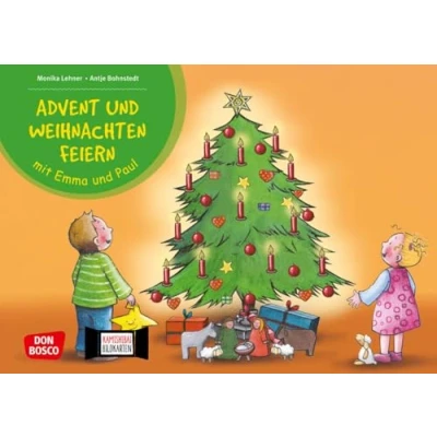 Abbildung von Advent und Weihnachten feiern mit Emma Paul. Kamishibai Bildkartenset: Entdecken Erzählen Begreifen: Paul Geschichten (Mit Kindern durch das Jahr Bildkarten für unser Erzähltheater)