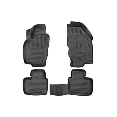 Abbildung von Element Passgenaue Premium 3D Gummimatten Fussmatten passend für ALFA Romeo 156, 1997 2007, 4 TLG.